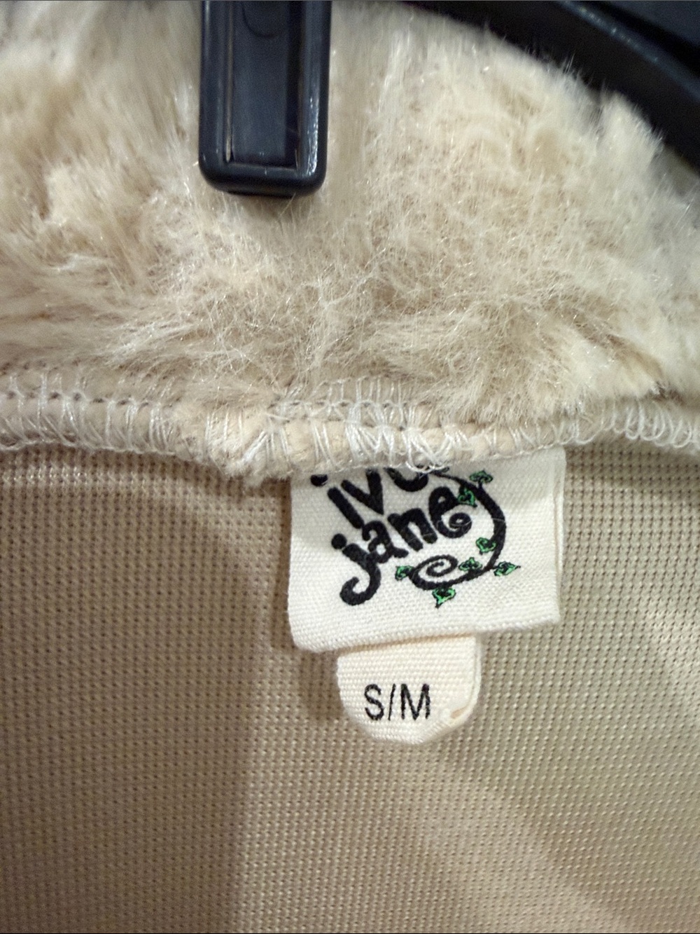 ivy jane Cream Faux-Sherpa Cowl Neck Pullover - Picture 2 of 8
